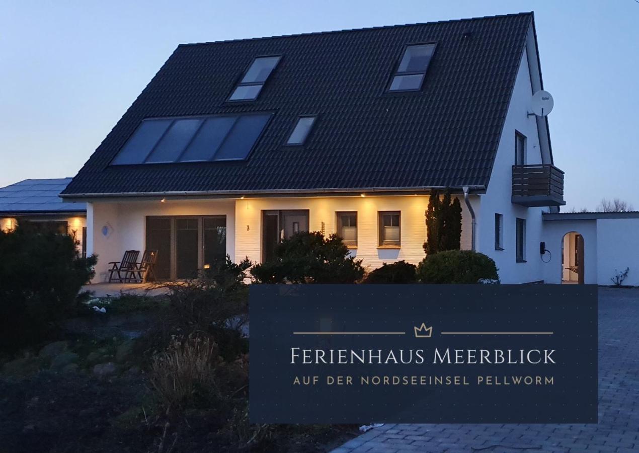 Ferienhaus Meerblick Пельворм Экстерьер фото
